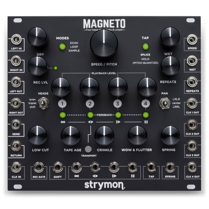 Strymon Magneto Four Head dTape Echo & Looper Eurorack Module image 1