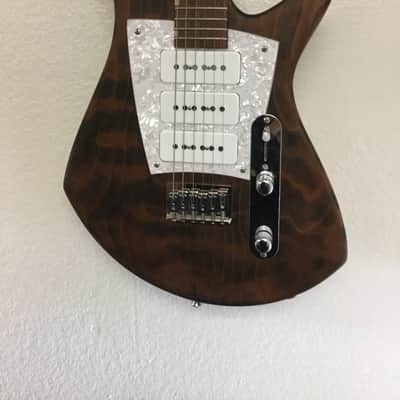 2015 Malinoski Rocket Guitar Natural image 2