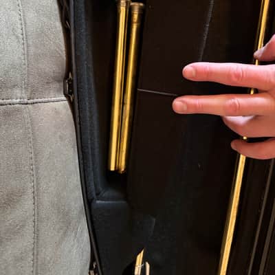 Andres Eastman by Shires ETB630 2015 - clear lacquered yellow brass finish image 11
