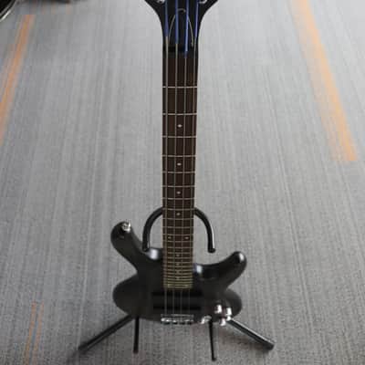2007 Ibanez EDB 400 Ergodyne Transparent Black Flat Electric Bass Guitar image 5