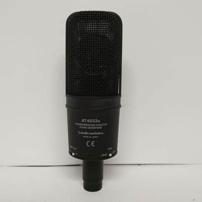 Audio-Technica AT4033a Large Diaphragm Cardioid Condenser Microphone 2010s - Black image 4
