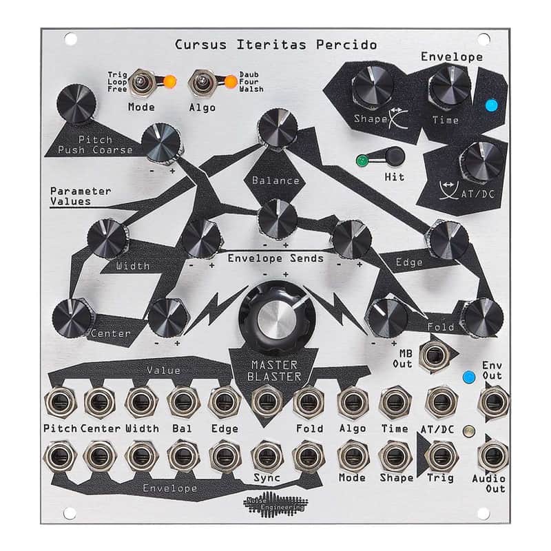 Noise Engineering Cursus Iteritas Percido Eurorack Wavetable Oscillator Module (Silver) image 1