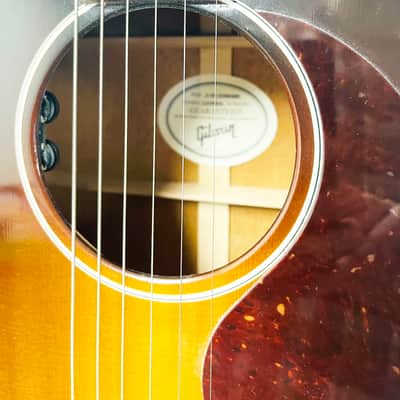 Gibson J-45 Standard Acoustic-Electric Guitar Sunburst w/ Gibson Hardshell Case image 4