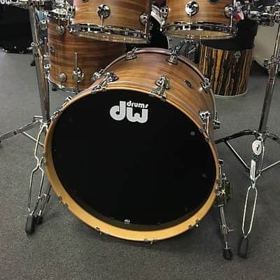 DW Eco-X Project Drum Set 10-12-16-22 in Satin Banana Veneer image 2