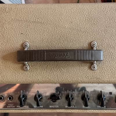 Fender Blues Deville 2x12 1994-1995 - Blonde Tolex/Oxblood image 2