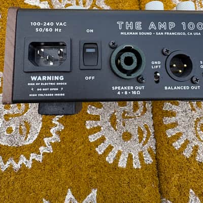 Milkman The Amp 100 - 100 watt amp- 2020 Matte Black image 4