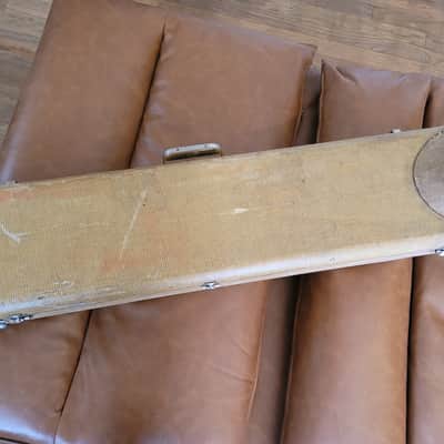 Vintage York USA Bb Tenor Trombone w/ Original Tweed Case – 7" Bell image 24