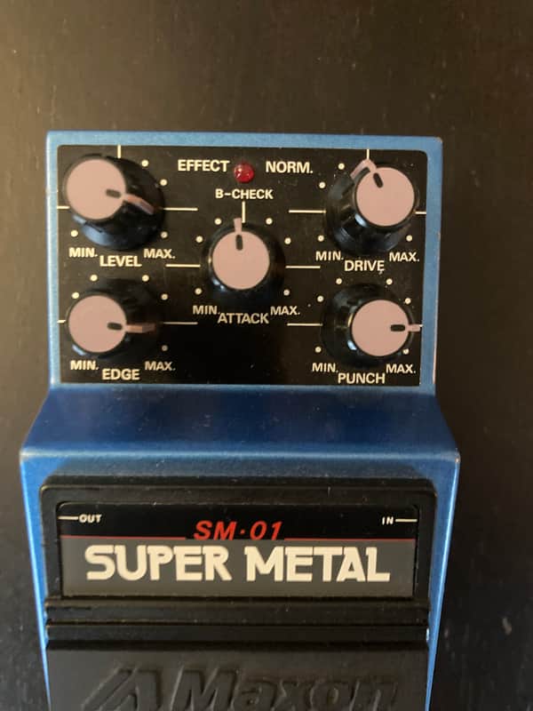 Maxon SM-01 Super Metal 1980s | Reverb