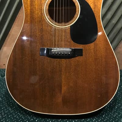 Vintage 1980s Sigma DM-3M Acoustic Dreadnought with Hardshell Case image 3