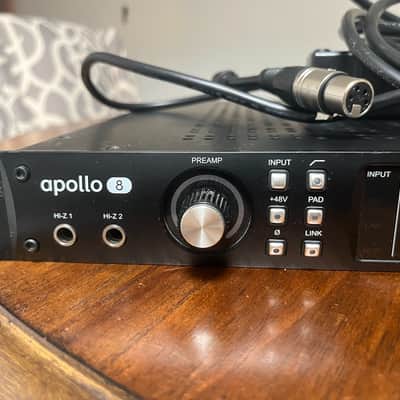 Universal Audio Apollo 8 DUO Thunderbolt 2 Audio Interface 2010s - Black image 2