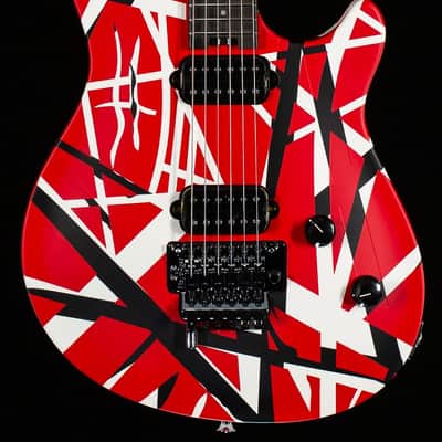 EVH Wolfgang Special Striped Series Red, Black, and White (942) image 3