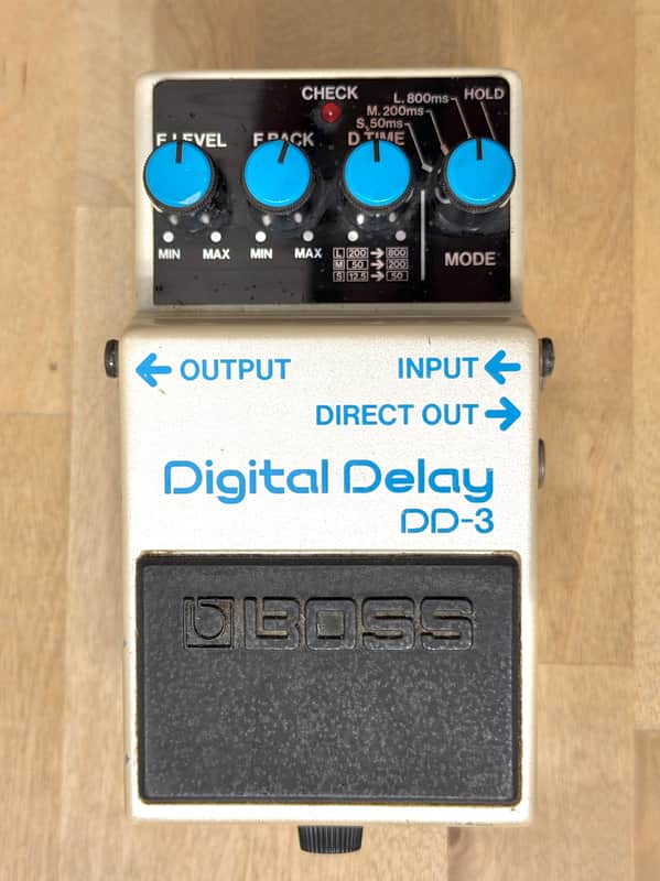 Boss DD-3 V1 Digital / Analog Delay Made In Japan Long Chip Original DD-2 Bild 1