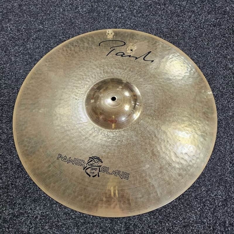 Ride Cymbal 22" Paiste Signature Power Slave Power Bell USED! RKBEN130626 image 1