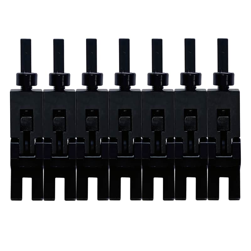 Authentic Floyd Rose 1000 Series Pro 7 String Saddle Set - Satin Black image 1