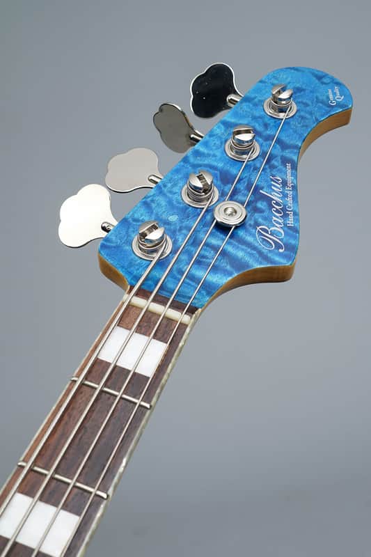 Bacchus Woodline WL-007 2014 - Transparent Blue Quilted | Reverb