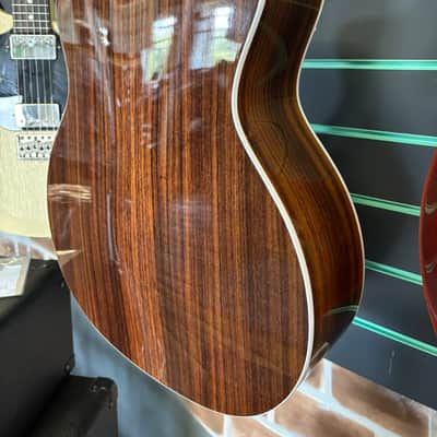 Taylor 214ce DLX 2023 Gloss Natural Electro-Acoustic Guitar image 19