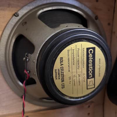 Vintage 1977 Marshall 4x12 Guitar Amplifier Cabinet w Celestion G12M *Ex. BUDGIE image 15