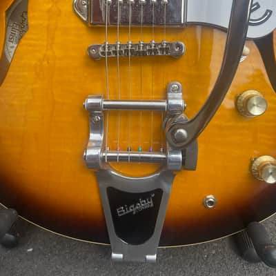 Epiphone Elitist '65 Casino Vintage Outfit 2014 - Vintage Sunburst with Bigsby. image 2