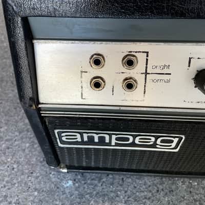 Ampeg SVT "Black Line" 300-Watt Bass Amp Head 1972 - 1975 - Black image 2