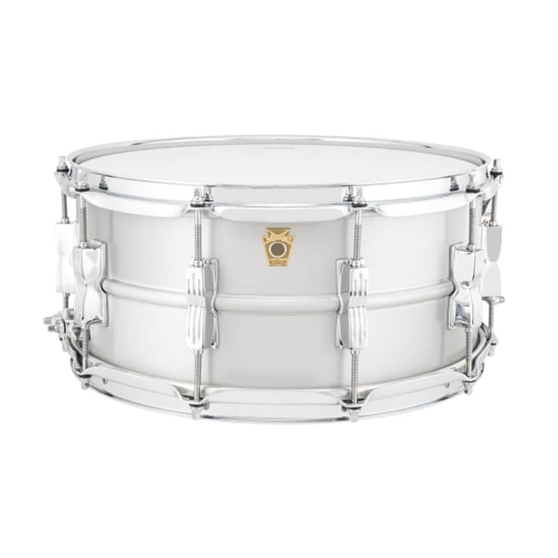 Ludwig LA654BM Acrolite 6.5x14" 10-Lug Aluminum Snare Drum with P86C Strainer image 1
