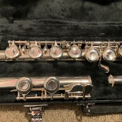Yamaha Silverplated Flute Clean w/All New Pads image 2