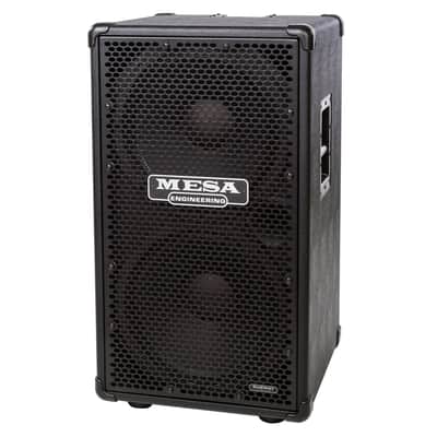 Mesa Boogie Subway 2x15 Vertical Bass Cabinet - Black Bronco w/ Metal Grille image 3