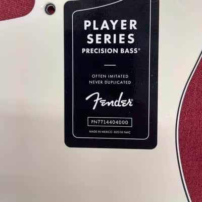 Fender Player Series P Bass Parts Pickguard, 2 Bridges and Pots image 6