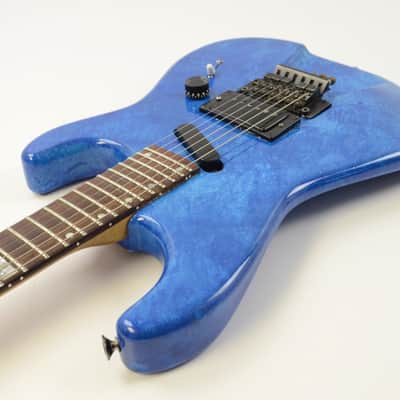 1988 Jackson USA 88 Limited Edition Electric Guitar - Blue Denim w/ Case image 8