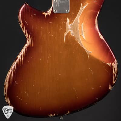 Novo Ivorus Bass Fretless - Mayan Burst #26122 image 4