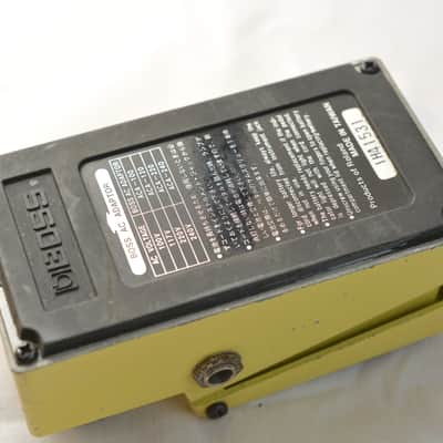 BOSS SD-1 Super OverDrive Black Label Made in Taiwan 1995 imagen 3