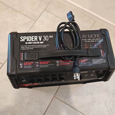 Line 6 Spider V 30 MkII 30-Watt 1x8" Digital Modeling Guitar Combo 2019 - 2021 - Black image 2