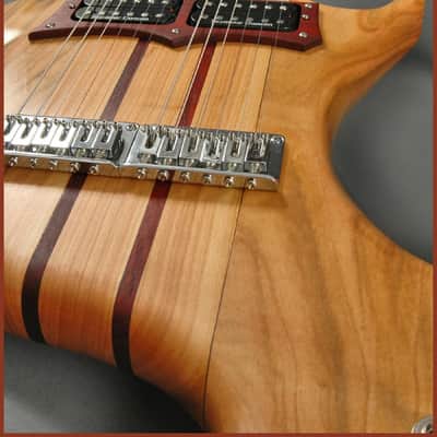 Custom REK Portato Guitar two-handed tapping touch. Like a doubleneck double neck Chapman Stick image 7