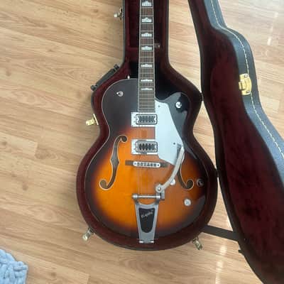 Gretsch G5420T Electromatic Hollow Body with Black Top Filter'Tron Pickups and Bigsby 2013 - 2016 Sunburst image 7