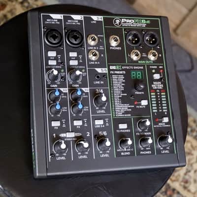 Mackie ProFX6v3 6-Channel Effects Mixer 2020 - Present - Dark Gray image 2