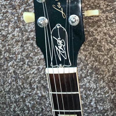 2021 Gibson Slash Signature Appetite for destruction les Paul Standard Plus Top 2021 - Amber electric guitar made in the usa image 9