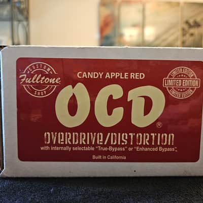 Fulltone Limited Edition OCD V2 - Candy Apple Red image 8