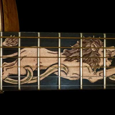 Blueberry Handmade Grand Concert Guitar Songwriter Motif Built to Order image 6
