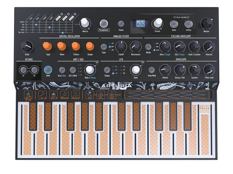 Arturia MICROFREAK 25-Key Touchplate Hybrid Synth with Poly Aftertouch, Sequencer and Arpeggiator image 1