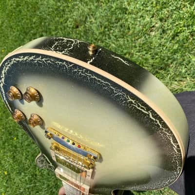 Gibson Custom Shop Les Paul Standard Gold Sparkle Roadshow - Toasted Marshmallow image 10