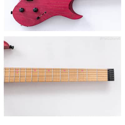 2014 Kiesel Vader Neck-Thru in Faded Cherry 6.9lbs image 9