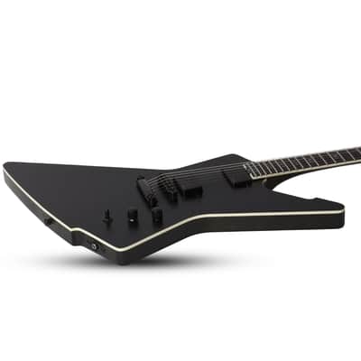 Schecter E-1 SLS Evil Twin Guitar w/ Fishman Fluence Pickups - Satin Black image 4