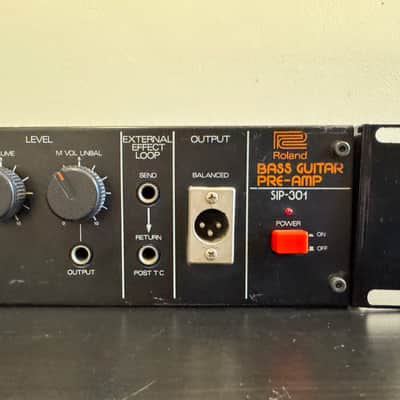 Roland SIP-301 Bass Preamp 1979 - 1983 - Black image 4