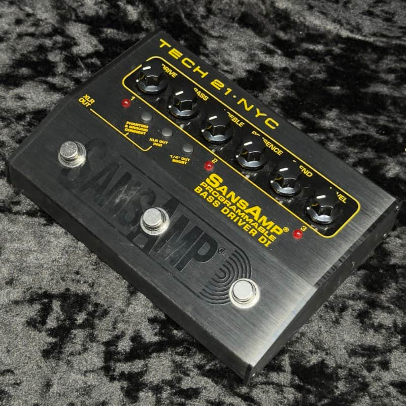 Tech 21 SansAmp PROGRAMMABLE BASS DRIVER