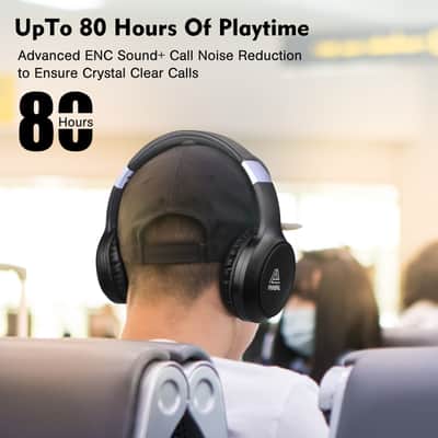 HiFi Over-Ear Noise-Canceling Bluetooth Headphones, Wireless Gaming Headset with Long Battery Life image 6