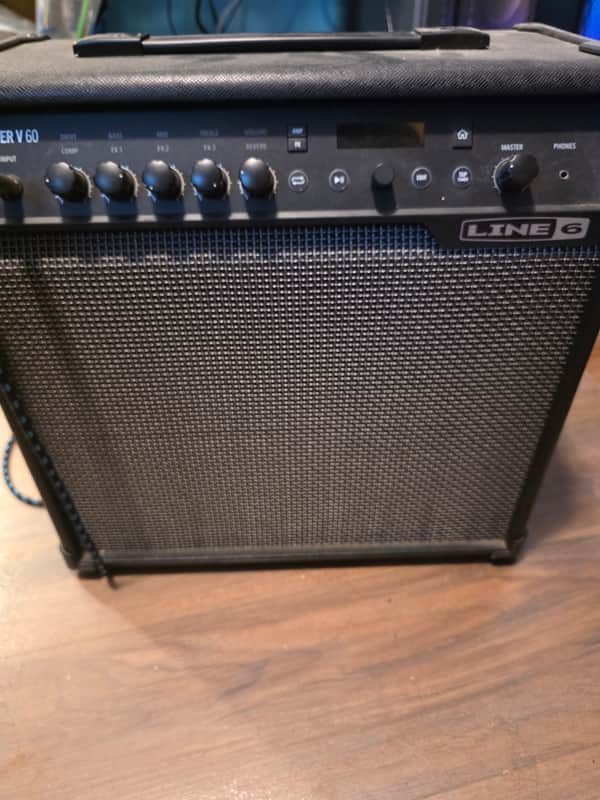 Line 6 Spider V 60 60-Watt 1x10" Digital Modeling Guitar Combo 2016 - 2018 - Black image 1