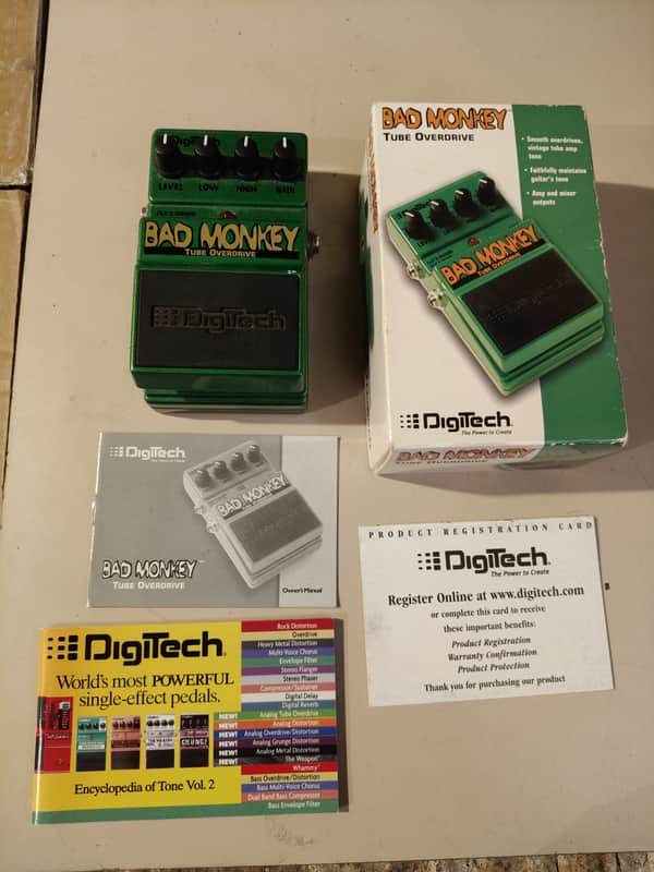 DigiTech Bad Monkey Tube Overdrive 2004 - 2016 - Green image 1
