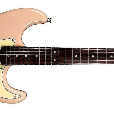 JET Guitars JS-400 Electric Guitar HSS - Shell Pink image 2