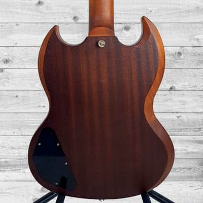 Used Epiphone Faded G-400 Electric Guitar - Worn Brown (7 lb 1 oz) image 4