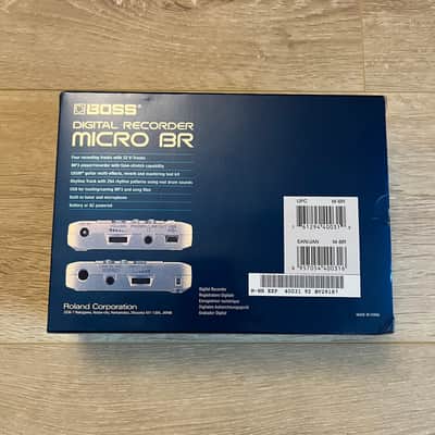 Boss Micro BR Digital Recorder 2000s - Silver / Black image 6