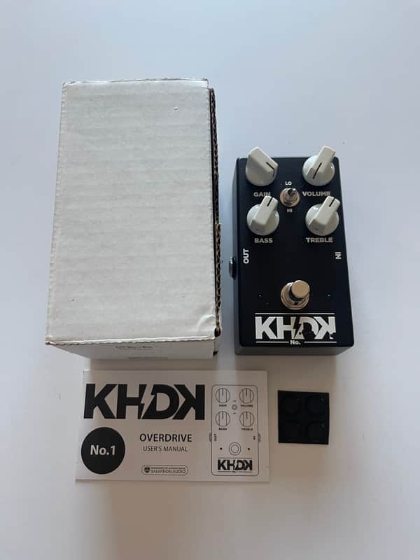 KHDK Electronics No. 1 Overdrive Distortion Kirk Hammett Guitar Effect Pedal image 1
